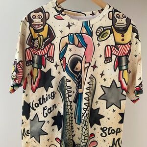 Circus-themed fun t-shirt